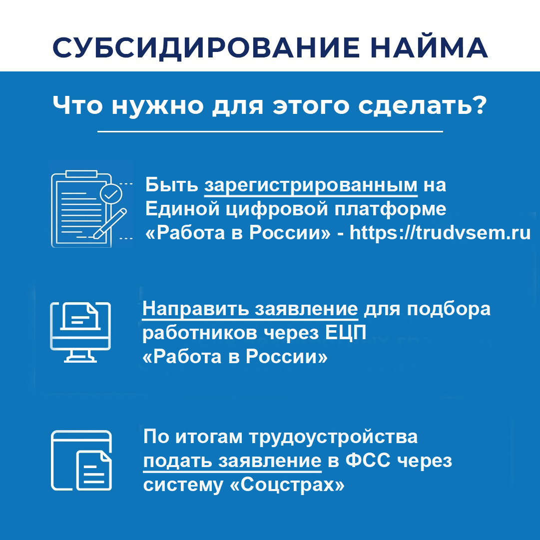 Государственная поддержка работодателей в 2022 году | Интерактивный портал  Управления труда и занятости Республики Карелия